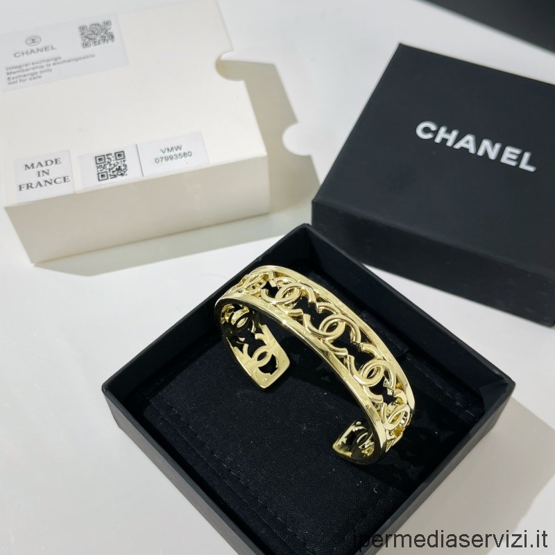 реплика Chanel Vip злато злато мулти Cc лого брошка Ab7920