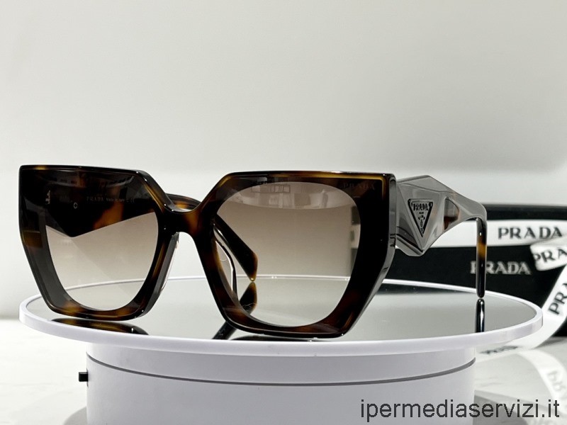 реплика Prada реплика символни слънчеви очила Pr82ws кафяви