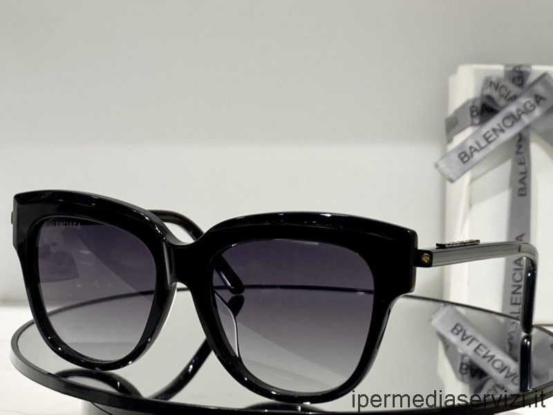 реплика Balenciaga реплика слънчеви очила Bb00160 черни