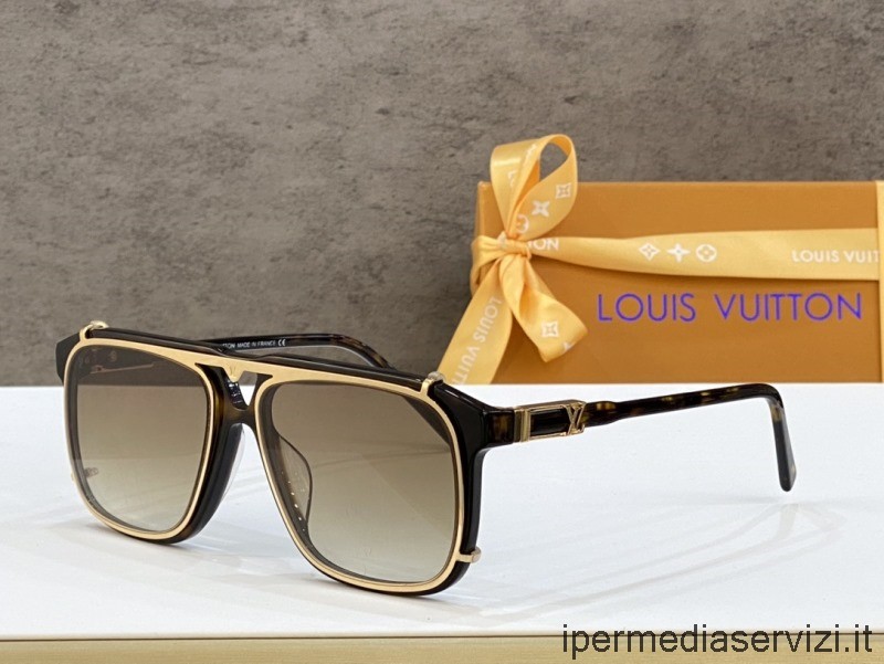 Replika Louis Vuitton Replika Lv Satelitní Sluneční Brýle Z1085e Béžové