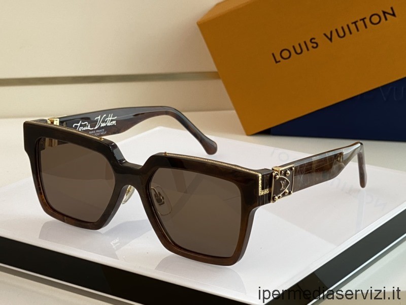 Replika Louis Vuitton Replika Milionářských Slunečních Brýlí Z2179 Hnědé