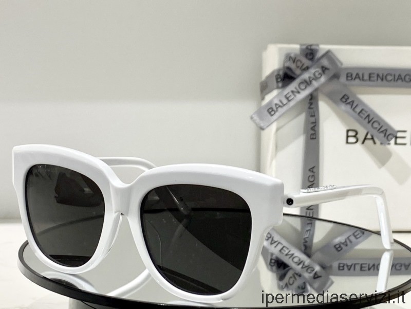 ρεπλίκα Balenciaga ρεπλίκα γυαλιά ηλίου Bb00160 λευκά
