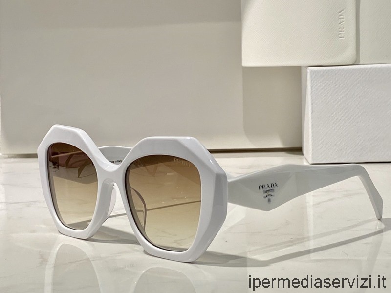 ρεπλίκα Prada ρεπλίκα σύμβολο γυαλιά ηλίου Spr16ws λευκό