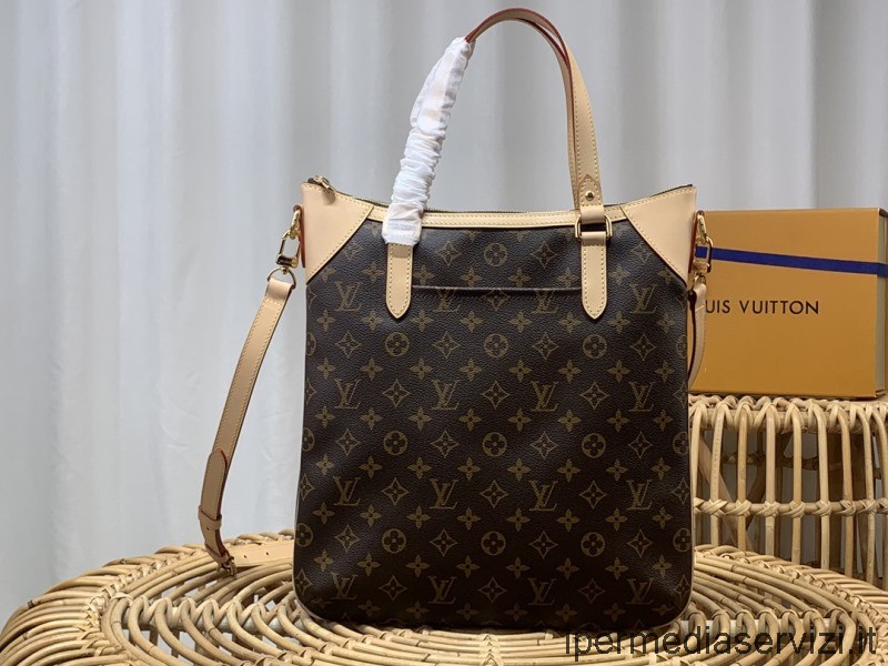 ρεπλίκα Louis Vuitton μονόγραμμα καμβάς Odeon τσάντα ώμου M56389 31x33x5cm