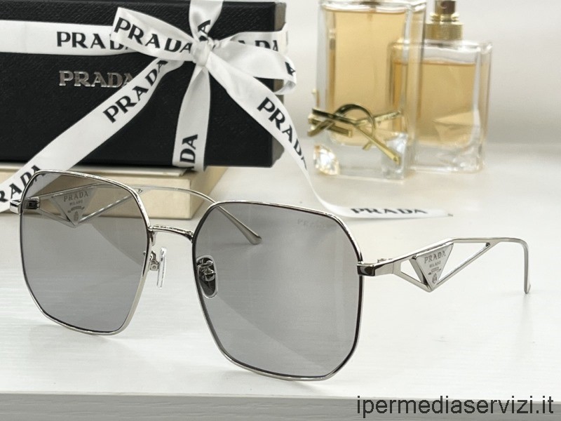 ρεπλίκα Prada ρεπλίκα γυαλιά ηλίου Spr28y λευκά