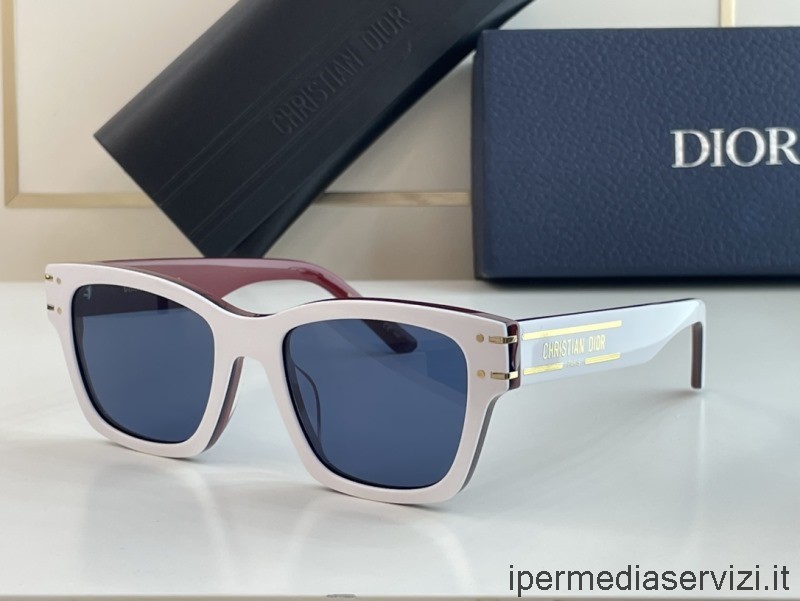 ρεπλίκα Dior ρεπλίκα γυαλιά ηλίου Dsgts3ucr λευκά