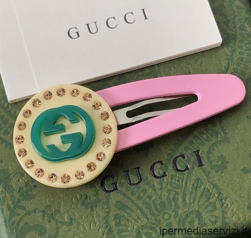 ρεπλίκα Gucci παιδικό κλιπ μαλλιών που συμπλέκεται G