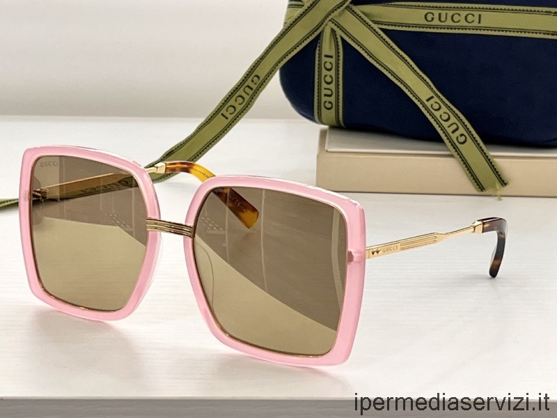 ρεπλίκα Gucci ρεπλίκα γυαλιά ηλίου Gg0903s ροζ