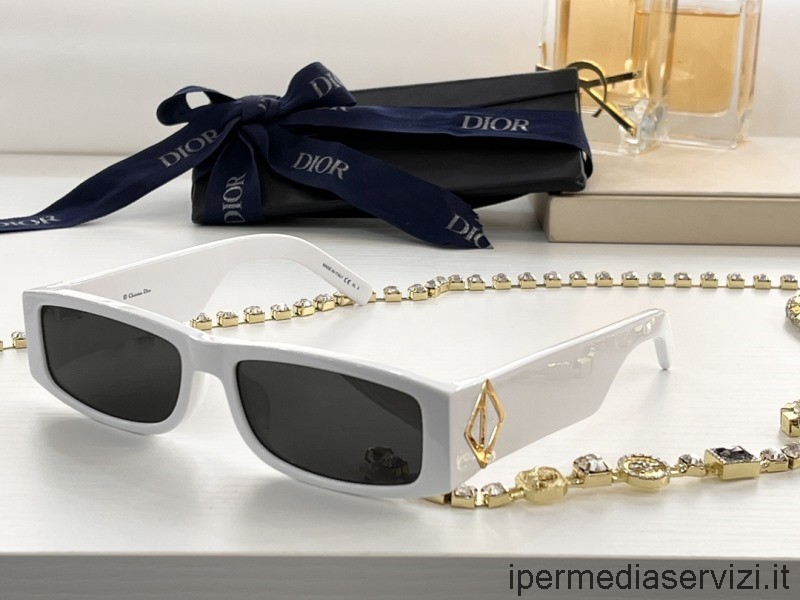 Replica Dior ρεπλίκα γυαλιά ηλίου σε λευκό χρώμα