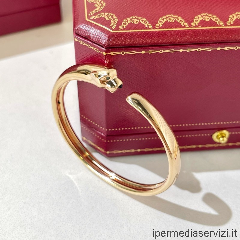Replica Cartier VIP Panthere de Cartier Bracelet in Gold