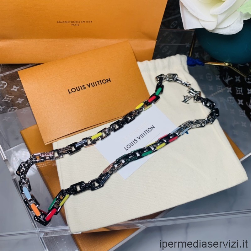 Replicas Louis Vuitton Paradise Chain Arco Iris Inspirado Collar Mp3329