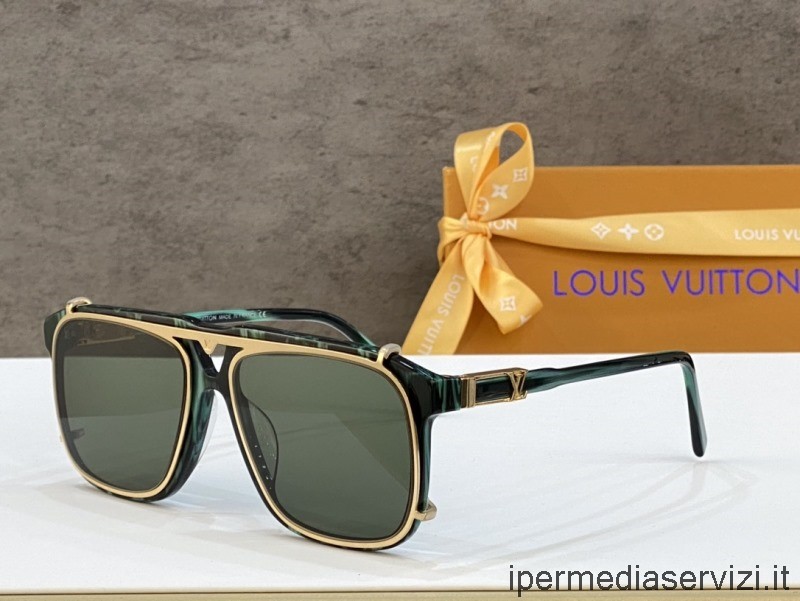 Réplica Louis Vuitton Réplica Lv Satélite Gafas De Sol Z1085e Verde