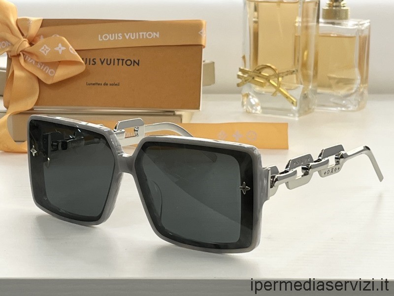 Réplica Louis Vuitton Réplica Gafas De Sol Z1481e Gris