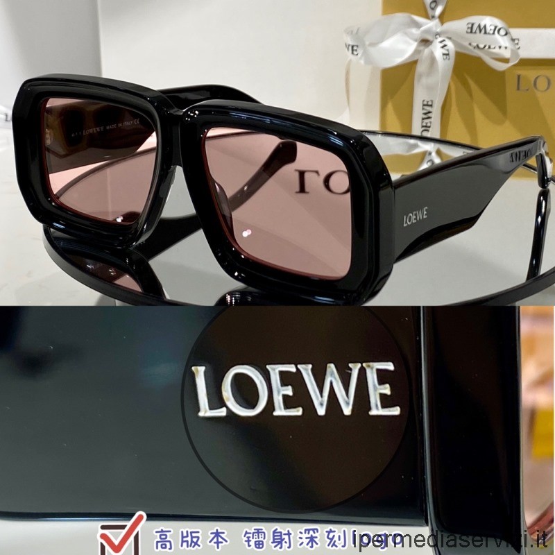 Réplica Loewe Réplica Gafas De Sol Lw40064 Negro