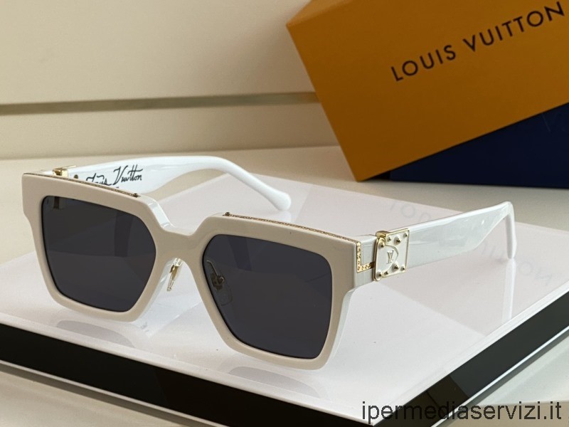 Réplique Louis Vuitton Réplique Lunettes De Soleil Millionnaires Z2179 Blanc