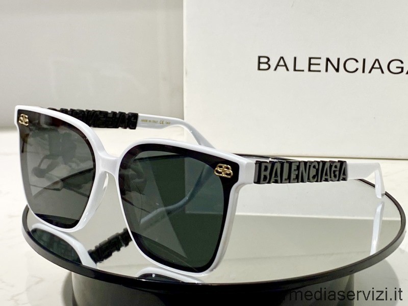 Replica Balenciaga Replica Occhiali Da Sole Bb0155s Bianchi