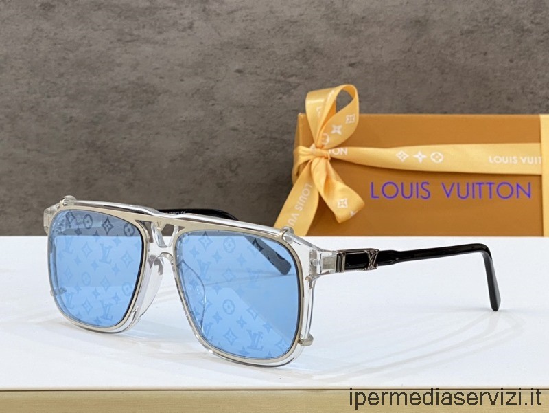 Replica Louis Vuitton Replica Lv Satellite Occhiali Da Sole Z1085e Blu