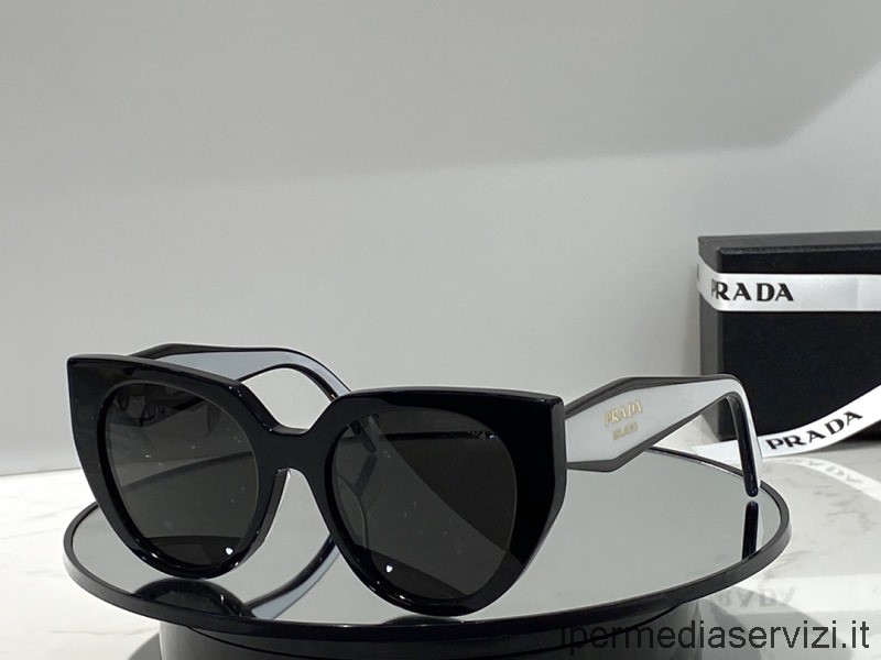 Replika Prada Repliki Okularów Przeciwsłonecznych Spr14ws Czarno-biała