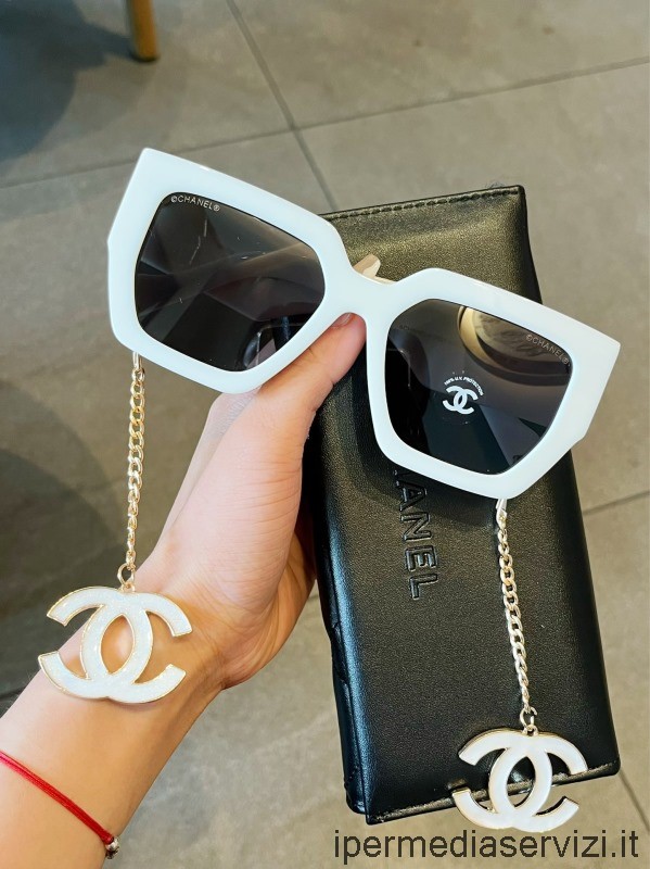 Replika Okularów Przeciwsłonecznych Chanel Ch7821 Biały
