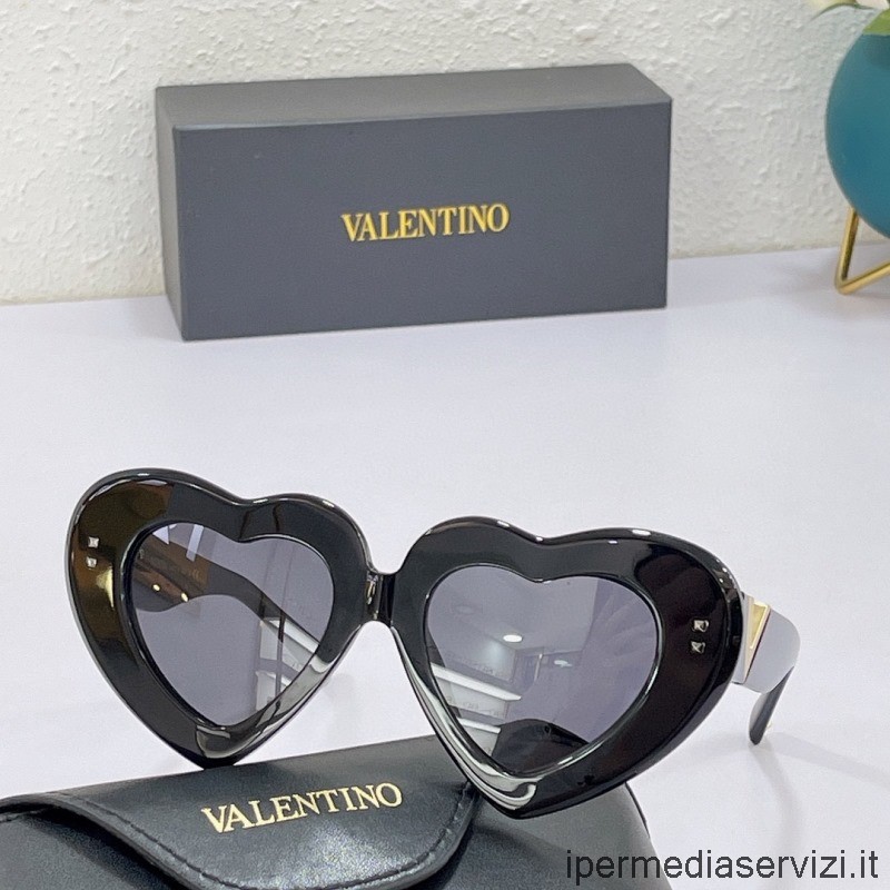 Réplica Valentino Réplica Coração óculos De Sol Va4104 Preto
