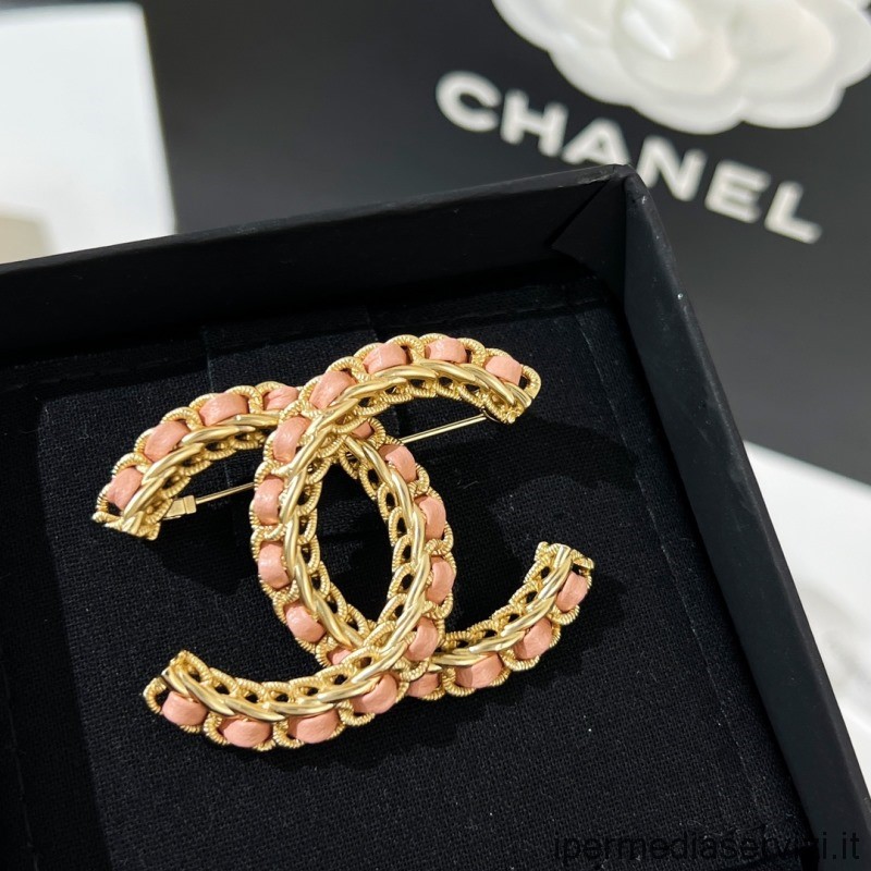 Réplica Broche Chanel Vip Chain Cc Logo