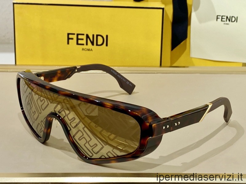 реплика Fendi реплика ботанические солнцезащитные очки Ffm0084 коричневый
