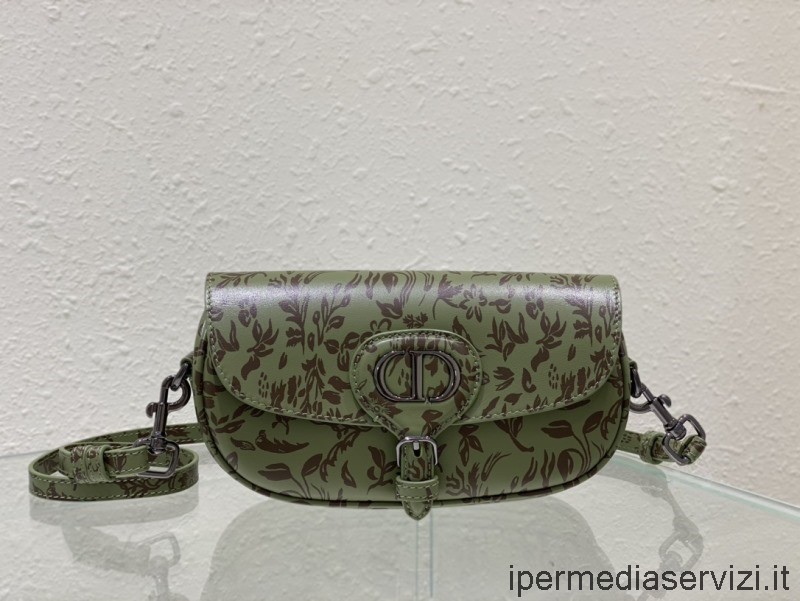 Replica Dior Bobby East West Tracolla A Tracolla In Pelle Verde 22x13x5 Cm