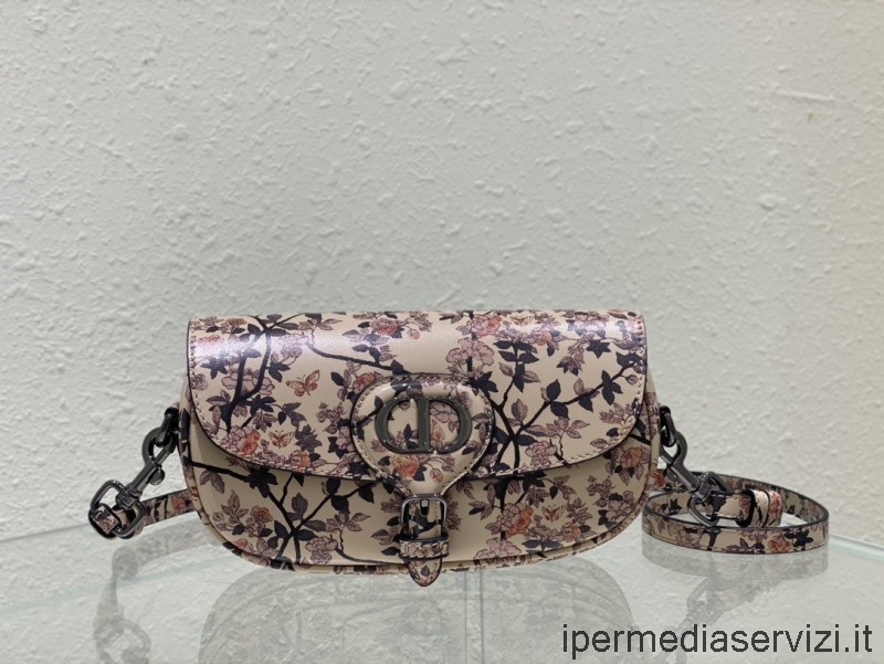 Replika Dior Bobby Doğu Batı Bej Deri çapraz Askılı çanta 22x13x5cm